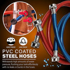 Chromex Tankless Water Heater Flush Kit with Concentrated Vinegar, Dilutes to 4 Gallons and 1/6HP Extra Strength Pump