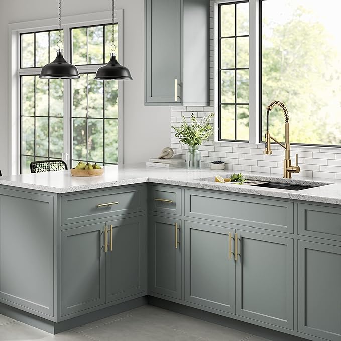 Kraus Bolden 2-in-1 Pull-Down Single Handle Kitchen Sink Filter Water Faucet for Reverse Osmosis or Water Filtration System in Brushed Brass, KFF-1610BB