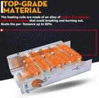 Dryer Heating Element Replaces For Whirlpool LER5620KQ1 LER4634JQ1 LER4634PQ0 LER7646EQ2 LER3624EQ1 LER4634EQ2 LER8858EQ1 WED5300VW0 WED4800XQ3 WED5100VQ0 LER4634EQ0 LER3624EQ0 LER4634JT0 Thermostat