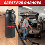 Shop-Vac 9522205 5 Gallon 5.5 Peak HP Hangup Wet/Dry Vacuum, 1.25 Inch Diameter x 18 Foot Hose, 6 Foot Cord, Wall Mount Included, Ideal for Garage, Workshop & Home