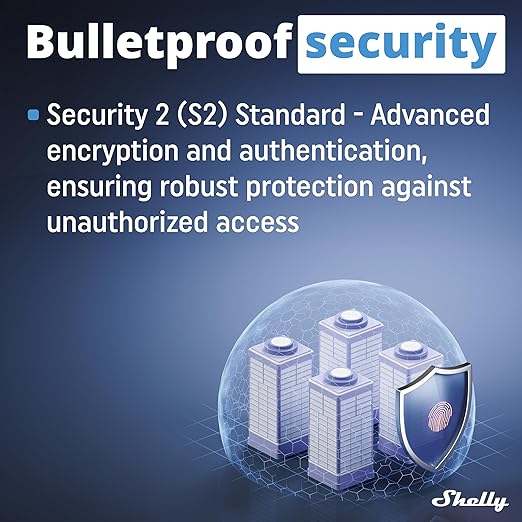 Shelly Wave Plug US LR | Z-Wave Long Range Smart Plug with Power Monitoring 15 A | Home Automation | iOS Android App | Low Power Consumption | Smart Schedules & Scenes | Bulletproof Security (2 Pack)