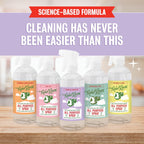 Rebel Green Natural All-Purpose Cleaning Spray - Plant-Based Multi-Surface Cleaner with Essential Oils for Kitchen, Bath, Countertops and More - Lavender & Grapefruit Scent - 16 oz - 2 Pack