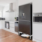 SEISSO Mini Fridge Stand Adjust Height 7"-8.2"-Large Adjustable Washing Machine Stand with 4 Adjutable Feet, Load Capacity 770LB. Refrigerator Stand, Washer and Dryer Pedestals Stand for Home Appliance Width 23"-32"