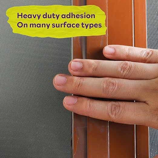 ATack Weather Seal Tape for Windows and Doors 2" x 30yds (3-Pack) - Keep Cold Out for Winter, Residue-Free Stripping, Air Conditioner Sealing