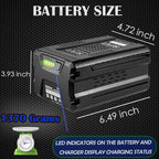 80V Replacement Battery for Kobalt 80V 3.0Ah MAX Lithium-Ion Battery KB2580-06 KB680-06 KB280-06 2910303-RC for Cordless Power Tool