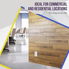 ENERLITES 10 Pack White Decorator Receptacle with Screwless Wall Plate, Standard Electrical Wall Outlet, 15A 125V, Self-Grounding, 2-Pole, 3-Wire, 5-15R, UL Listed, 61502-TR-WSID, Tamper Resistant