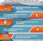 32oz Wet Look Color Enhancer Sealer for Outdoor, High Gloss Wet Look Stone Sealer Provides a Long-Lasting Shine to Stone Slabs, Provides Natural Color Enhancement for Tiles, Floors, Pavers, Concrete