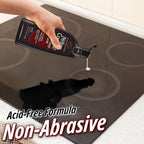 HOPE'S Perfect Cooktop Glass and Ceramic Cooktop and Stove Top Cleaner, Fast Acting and Removes Burnt on Stains from Glass Ceramic Smooth Top Ranges with its No Rinse Formula, 10.6 Oz, Pack of 1