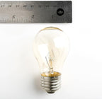 Hometown Evolution, Inc. E26 Commercial String Lights with 16 Gauge Wire (24 Foot 12 Socket, A15 15 Watt Clear Bulb)