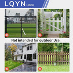 Combination Lock, LQYN Standard Dial Combination Lock, Pack of 60; Blue Turnplate, 2 in. Wide, Fixed Three Digital Combination, for School, Gym & Locker, Toolbox, Gate