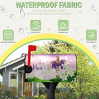 Easter Mailbox Covers Magnetic Large Size Cross Religious He is Risen Mailbox Post Cover Oversized Spring Lilies Floral Mailbox Wraps Waterproof Mailbox Decor for Garden Yard 21x25.5 Inch