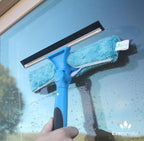 EVERSPROUT Swivel Squeegee & Microfiber Glass Window Scrubber, Light-Weight Window Cleaning Kit Without Extension Pole