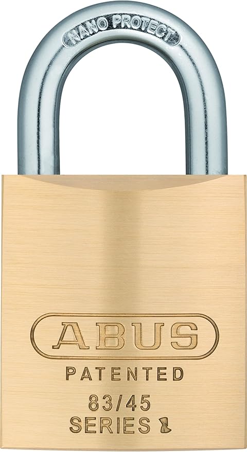 ABUS 80015 Rekeyable Steel Keyed Different Padlock