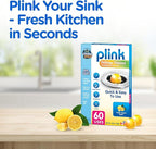 Compac Home Plink Garbage Disposal Cleaner and Deodorizer 60ct VALUE PACK - Lemon