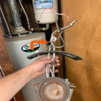 MENSI Minivolt Thermopile Replacement Parts for Reliance Whirlpool,A.O.Smith, Kenmore Gas Water Heater Boilers Replace Model 100112330 9007876 9007877, Repalce 300 301 Series (2 Packs)