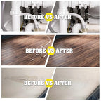 Transparent Waterproof Coating, 70oz Clear Waterproof Sealant - Concrete Crack Sealant for Roofs, Walls, Wood & Terraces - Indoor/Outdoor Flexible Water-Based UV-Resistant Crack-Proof Protection