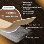 GSCIT Club Maple Edge Banding, 1 1/2 inch x 500ft roll of Veneer Edge Banding Preglued Flexible, Wood Tape Banding for Cabinet Repair Plywood