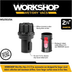 WORKSHOP Wet/Dry Vacs 2.5" Muffler/Diffuser