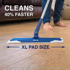 Bona Hardwood Floor Disposable Wet Cleaning Pads - 12 cleaning pads per pack - unscented - Use Mops - Residue-Free Floor Cleaning Solution for Wood Floors (Pack of 2)