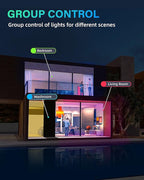 2 Pack Smart Recessed Lighting 6 Inch, Ultra-Thin LED Recessed Lighting 12W 1200LM Smart Downlight with Junction Box, Compatible with Alexa/Google Assistant - ETL and Energy Star