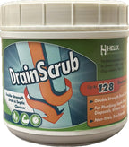 DrainScrub Powder Enzyme Drain Cleaner and Septic Treatment Environmentally Friendly Bacteria Unclog and Deodorize Pipes (2 lbs)