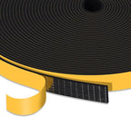 Adhesive Weather Stripping Foam Strip, Seal Gasket for Speaker, Door Insulation, Soundproofing Foam Seal Tape for Doors and Windows Shock Absorbing, Scratch-prevention（1/2 In x 1/16 In x 33Ft）