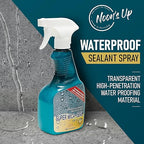 NOON's UP Super Mica-Seal Waterproof Spray | Greatly Penetrating Concrete Sealer Outdoor Waterproof Sealant | Bird Bath Sealant & Outdoor Cement Sealer | Concrete Sealer Spray (16.90 Fl Oz.)