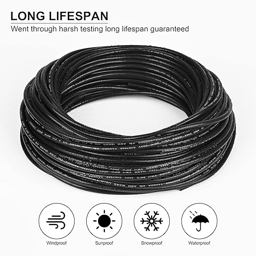 18 Gauge Wire 2 Conductor,18 AWG Electrical Wire Stranded PVC Cord Oxygen-Free Copper Cable,200FT 2 Core Pure Copper Flexible Cable Wire for LED Lamp Lighting Strips Automotive (18AWG-2C, 200FT)…