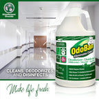 OdoBan Professional Disinfectant and Odor Eliminator Concentrate, 6-Pack, 1 Gallon Each, Original Eucalyptus Scent