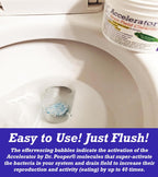 2-Pack Value BUNDLE of Drain Field Cleaner Tablets by Dr Pooper. Clears Septic Tanks and Drain Fields of Tough Clogs, Scum, Sludge AND Eliminates Odors FAST - Aerobic & Anaerobic Systems, Just Flush