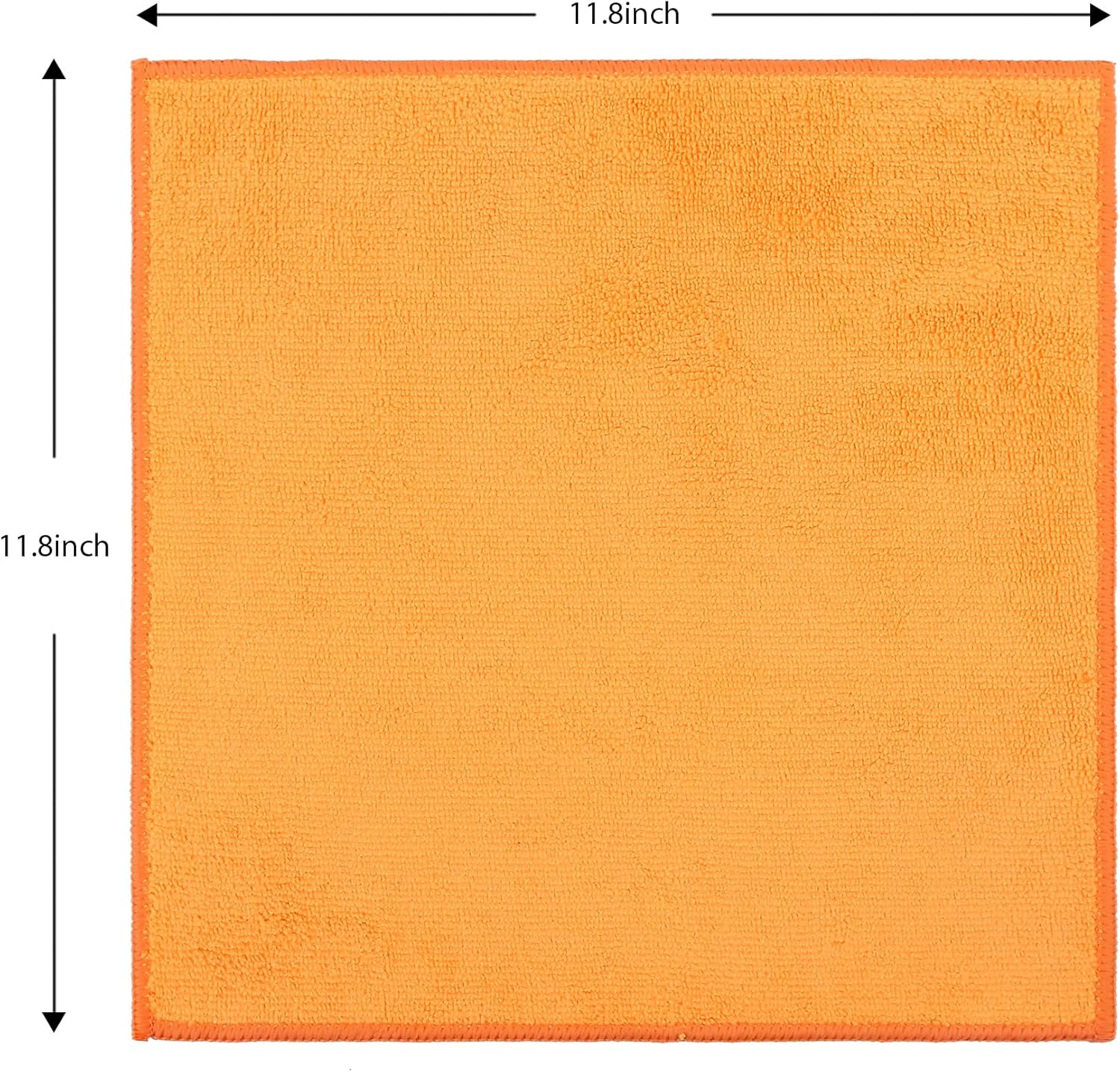 Tricol Clean 12 Pack Microfiber Cleaning Cloth 11.8x11.8inch - Streak-Free, Reusable Wipes for Glass, Kitchen, Car, Dusting - Absorbent & Lint-Free (Mixed Color 04, 11.8 x 11.8 in)