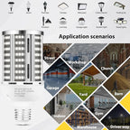 45W 6 pack LED Corn Light Bulb,400W Equivalent 5000K Commercial Grade Daylight E26/E39 6000LM Medium Mogul Base LED Lamp,Large Area Lights For Outdoor Indoor Garage Warehouse street Factory Bay Light