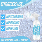 Oh Yuk Daily Shower Cleaner Combo – 24 oz Spray + 16 oz Concentrate Makes 10 Refills | Daily Use Cleaner Prevents Soap Scum on Tile, Glass, Acrylic & Fiberglass