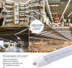 15-Pack 6FT 40W T8 LED Tube Light FA8 Single Pin Base Daylight White 6000k with Bright Dual-Row LED Chips 6 Foot LED Bulbs to Replace T8 T10 T12 Fluorescent Light, ETL Listed