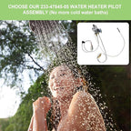 233-47845-05 Water Heater Pilot Assembly Compatible with Bradford White Water Heater,233-47845-05 Pilot Assembly Replace for 415-47845-05,233-47845-02A,233-47845-03