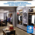 OHLECTRIC F4T5/D Linear Fluorescent Tube 6-Inch (4-Pack) T5 4W Straight Bulbs Daylight Camping Lantern Bulb Linear Bulbs, High Output Under Cabinet Bulb, G5 Base 6500K