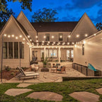 30 Pack S14 Edison Light Bulbs, Shatterproof LED Replacement Bulbs for String Lights, Patio Low Wattage LED Filament Clear Bulb, E26 Medium Base, Warm White 2200K, Non-Dimmable