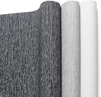 ALLBRIGHT 100% Blackout Roller Blinds Woven Shades with Striped Jacquard, Cordless Window Shades, UV Protection Fabric, Easy-Install for Indoor Home & Office, Dark Blue Old, 28" W x 72" H