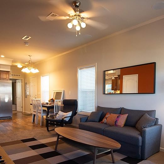 DiCUNO 4 in 1 E26 Light Socket Splitter Adapter, Standard Base LED Bulbs Converter, 360 Degrees Adjustable 180 Degree Bending, 4 Way Bulbs Socket Holder