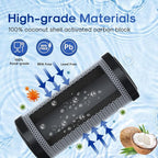 ICEPURE 10"X4.5",1 Microns Whole House Sediment Activated Carbon Water Filter Compatible with Dupont WFHDC8001,EP Series,EPM Series,CB-BB-10, GE FXHTC, GXWH40L, GXWH35F, GNWH38S, CTO10BB,1PACK