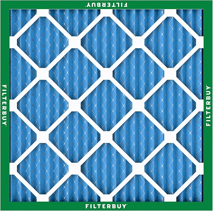 Filterbuy 11.25x11.25x1 Air Filter MERV 13 (MPR 1900) Health Defense Replacement (4-Pack), Electrostatic Pleated HVAC AC Furnace Filters, Made in USA (Actual Size: 11.25 x 11.25 x 0.75)