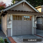 Darkaway Outdoor Porch Lights Wall Mount, Outside Light Fixtures Sconces Wall Lighting with Water Ripple Glass Waterproof Exterior Lights for Patio Yard House Hallway Doorway Garage