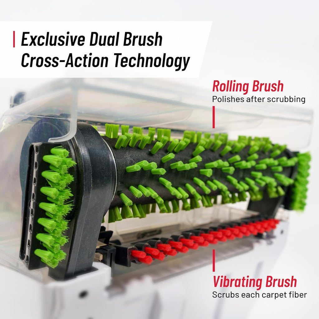 Rug Doctor Pet TruDeep Carpet Cleaner, Pet Upholstery Tool, Best-In-Class Suction Power, Dual Brush Cross-Action Technology for One-Pass Cleaning