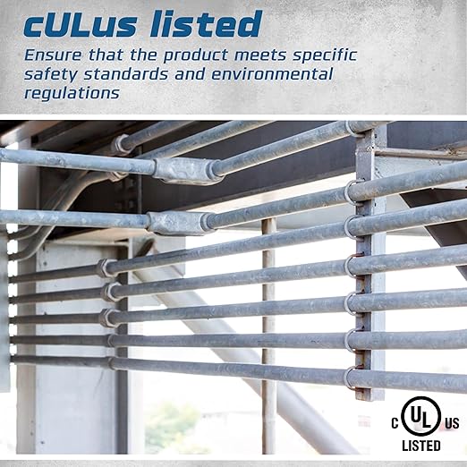 OHLECTRIC Heavy Duty Aluminum Rigid Threaded Conduit Body (LL-Type - ¾”) Service Entrance Elbow Conduit Bodies, Durable Conduit Fitting, Rustproof, Cover & Gasket Included Conduit Body Fitting