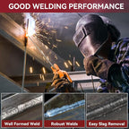 ARCCAPTAIN E6011 Welding Rod 1/8" 10LB Carbon Steel Welding Sticks Electrodes, Welding Rods ARC Welding Equipment