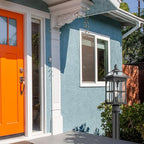 Darkaway Large Outdoor Post Lights Lamp Posts Outdoor Lighting, 21.7inch Waterproof Aluminum Post Lights Exterior Light Fixtures with Glass,Overside Fence Pole Lights for Porch Yard Patio Garage