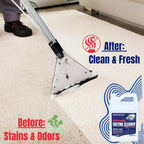 Commercial Multi-Purpose Enzyme Cleaner & Odor Eliminator | Pet & Human Urine, Stains & Odors | Carpet, Laundry, Bathroom, Drain & Trash Deodorizer | Dog, Cat, Organic Waste Remover (1 Gallon)