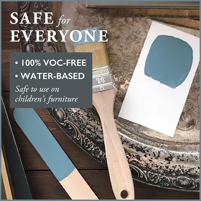 AMY HOWARD AT HOME Chalk-Based One Step Paint for Furniture, Cabinetry, Decor, Finish, and More | No Stripping, Sanding, or Priming | Medium Base | 16 Ounce | Vintage Affliction