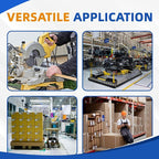 SOONTOOLS Universal Mobile Base with Swivel Wheels, 400 lbs Capacity, Adjustable Heavy Duty Mobile Base, Industrial Rolling Tool Stand for Large Tools, Machines, Bandsaw, Power Tools