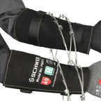 Schwer ANSI A9 Cut & Level 5 Puncture Resistant Arm Sleeves, PM915 High Risk Protection Arm Guards for Biting, Gardening Sleeve Thorn Proof, Tactical Work Sleeves for Law Enforcement Self Defense